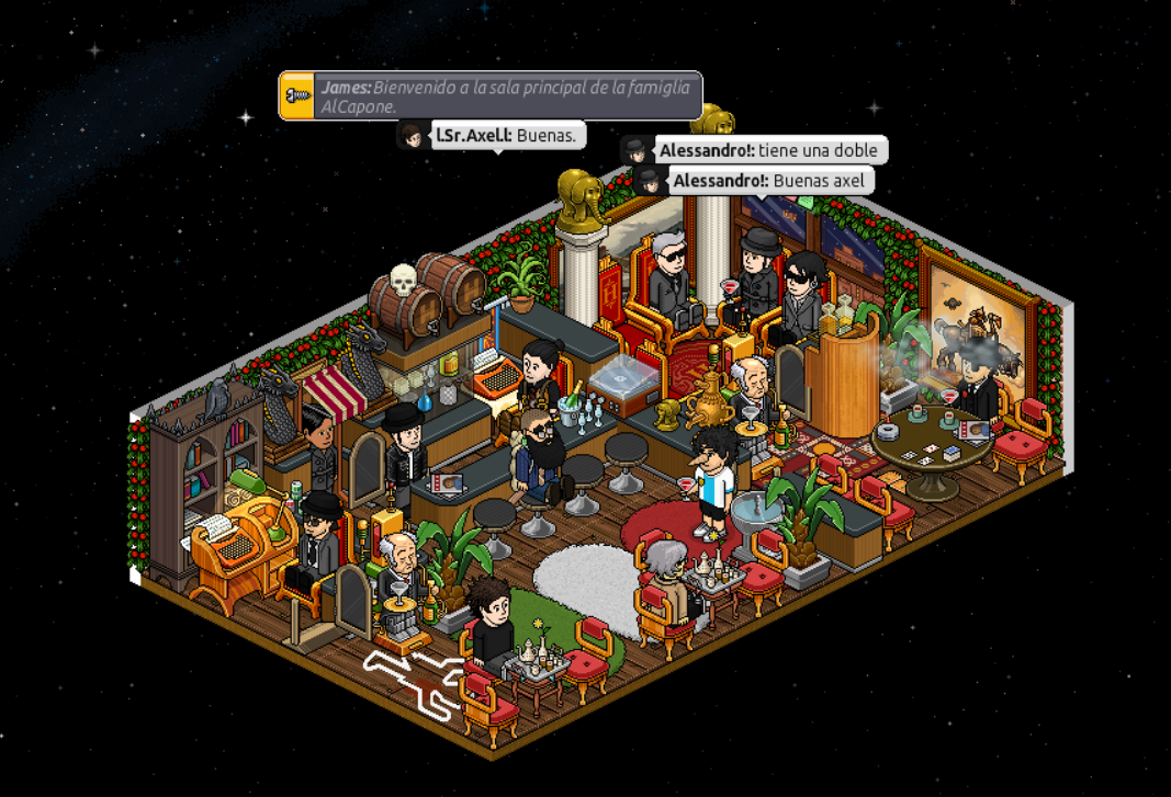 Alcapone Family presenta su nueva sala principal